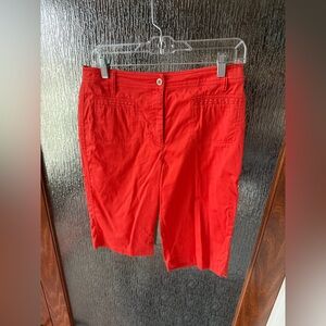 Chico's Vibrant Orange Women's Chinos Size 0